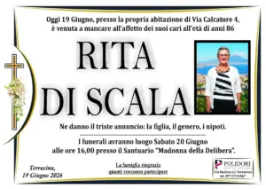 annuncio funebre rita di scala